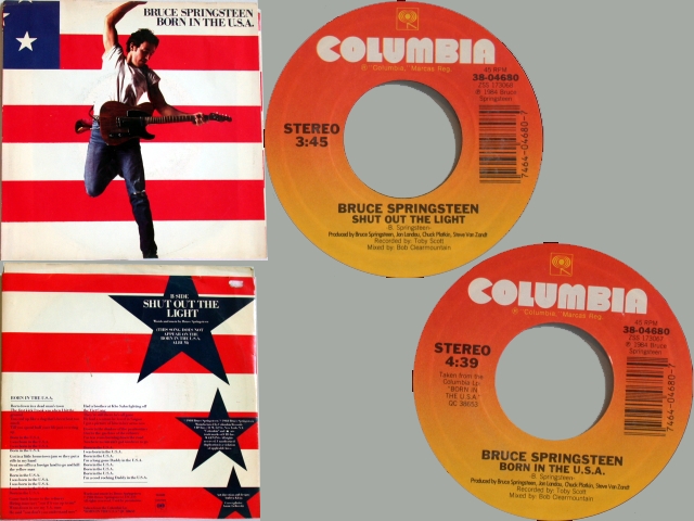 Bruce Springsteen - BORN IN THE USA / SHUT OUT THE LIGHT